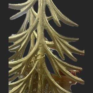 Gold Holiday Tree Decoration